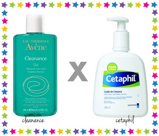 batalha-cetaphil-cleanance-avene-gel-de-limpeza-peles-sensiveis-acneicas-oleosas