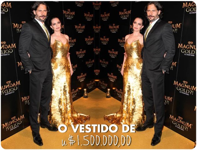 pechincha-vestido-de-ouro-zac-posen-magnum-gold-dress-joe-manganiello