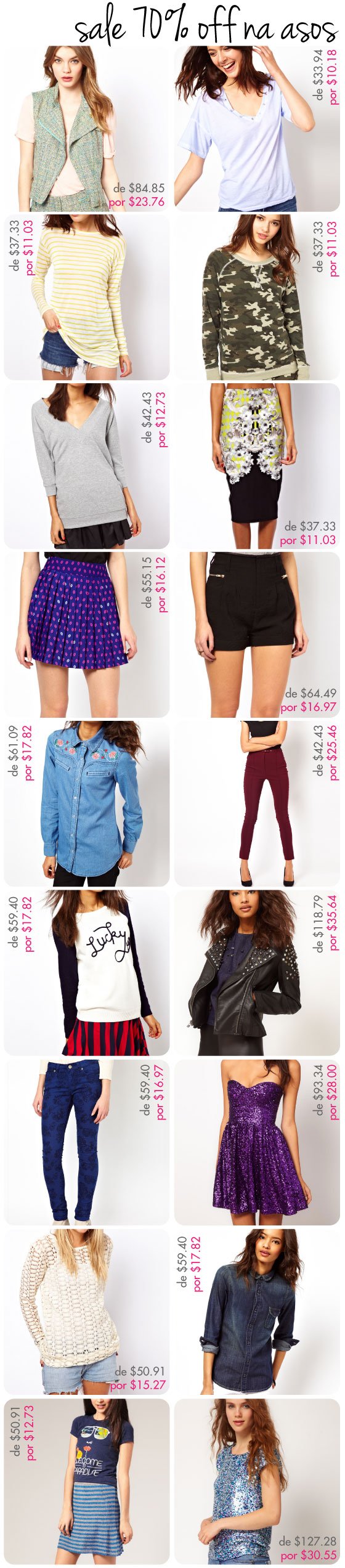 asos roupa online