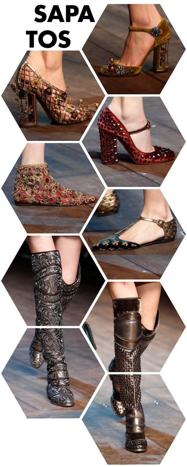 dolce-gabbana-fall-2014-sapatos-shoes-botas-boots-medieval-veludo-bordado