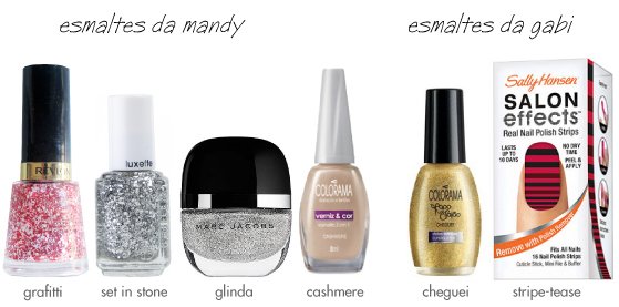 unhas-de-segunda-esmaltes-revlon-essie-sally-hansen-colorama-marc-jacobs-glitter-