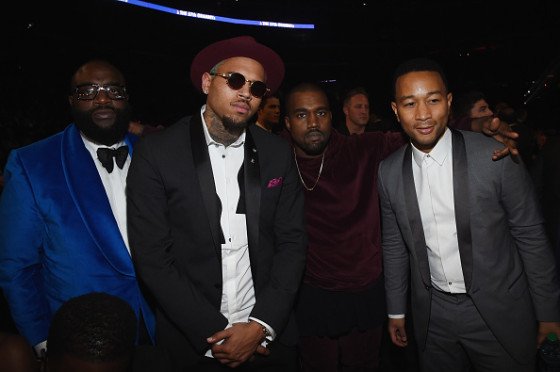 chris brown kanye rick ross john legend