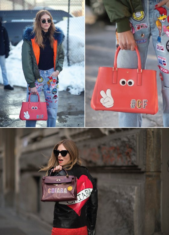 anya-hindmarch-leather-sticker-adesivo-couro-acessorio-street-style-lfw-nyfw-estilo-look-bolsa-bag-london-londres-chiara-ferragni