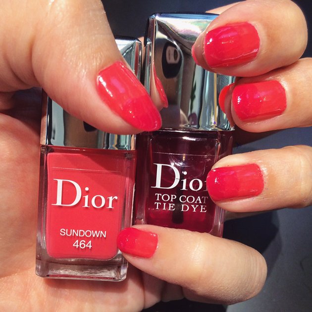 dior tie dye loja rio de janeiro village mall esmaltes top coat 2015