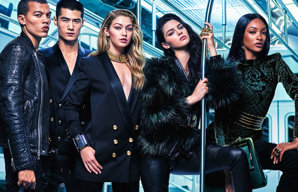 balmain-hm-h&m-hem-kendall-jenner-gigi-hadid-jourdan-dunn-roupas-looks