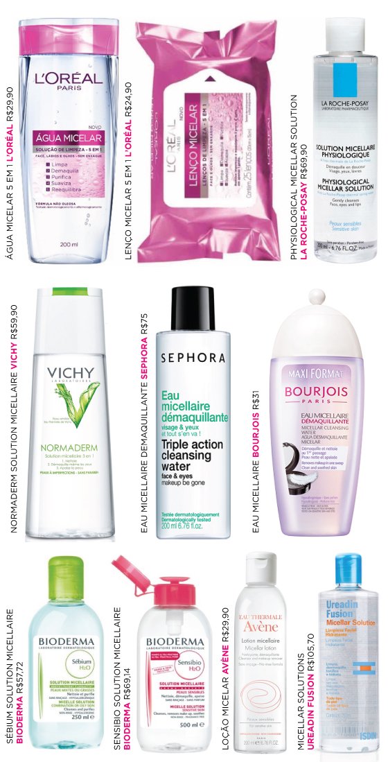 micelar-agua-locao-demaquilante-loreal-lancamento-bioderma-micellar-lenco-la-roche-posay-pele-beleza