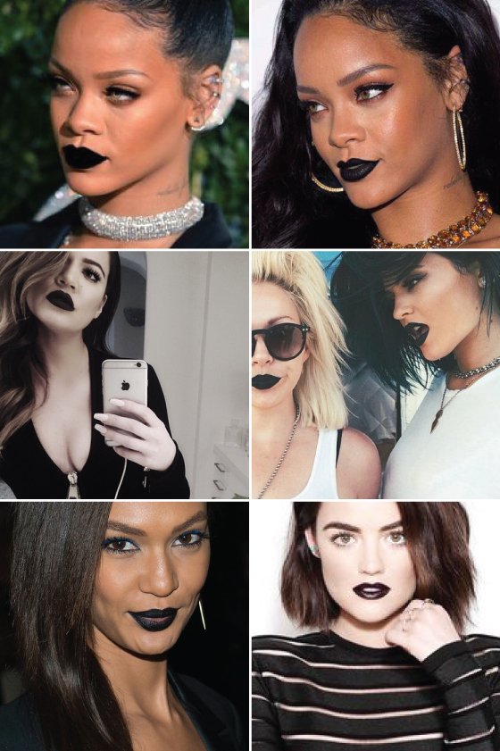 batom-azul-preto-rihanna-lupita-kylie-jenner-make-beleza-maquiagem