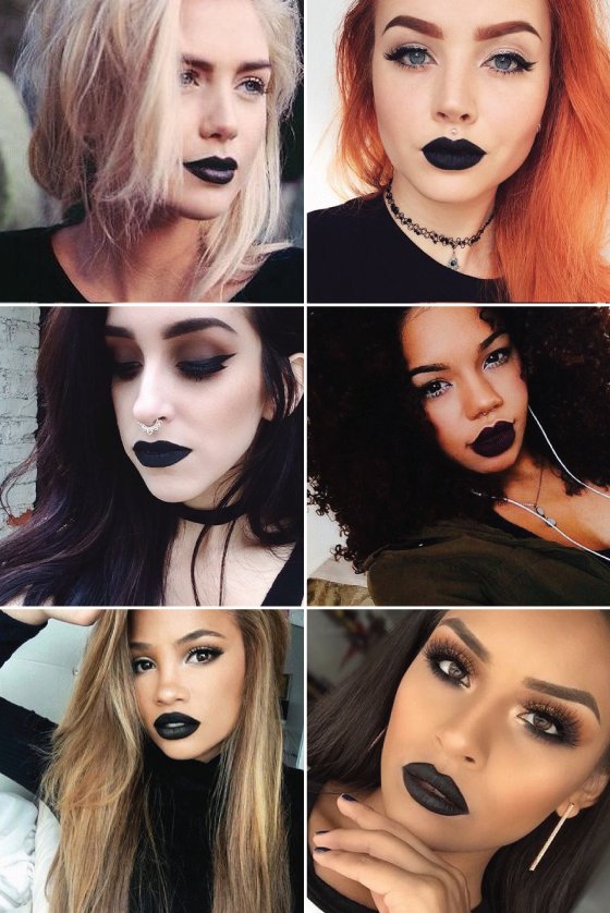 batom-azul-preto-rihanna-lupita-kylie-jenner-make-beleza-maquiagem