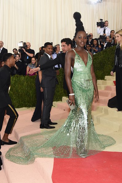 NEW YORK, NY - MAY 02:  Lupita Nyong'o attends the "Manus x Machina: Fashion In An Age Of Technology" Costume Institute Gala at Metropolitan Museum of Art on May 2, 2016 in New York City.  (Photo by Jamie McCarthy/FilmMagic)