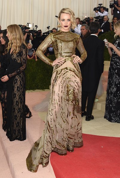 attends the "Manus x Machina: Fashion In An Age Of Technology" Costume Institute Gala at Metropolitan Museum of Art on May 2, 2016 in New York City.