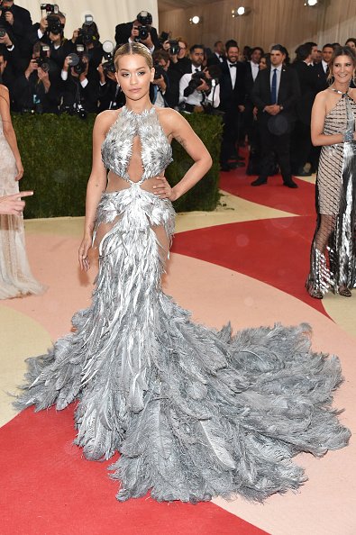 NEW YORK, NY - MAY 02: Rita Ora attends the "Manus x Machina: Fashion In An Age Of Technology" Costume Institute Gala at Metropolitan Museum of Art on May 2, 2016 in New York City.  (Photo by John Shearer/Getty Images)