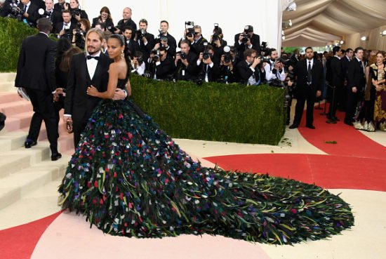 attends the "Manus x Machina: Fashion In An Age Of Technology" Costume Institute Gala at Metropolitan Museum of Art on May 2, 2016 in New York City.