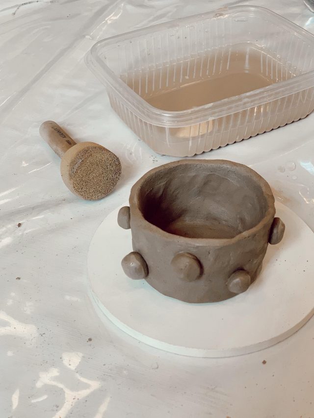primeira aula de cerâmica