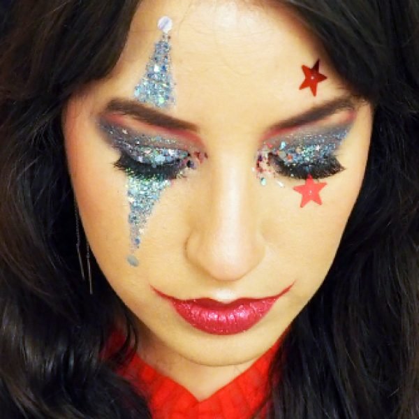 make-maquiagem-halloween-palhaco-clown-pennywise-glitter-brilho-diy-tutorial-nyx