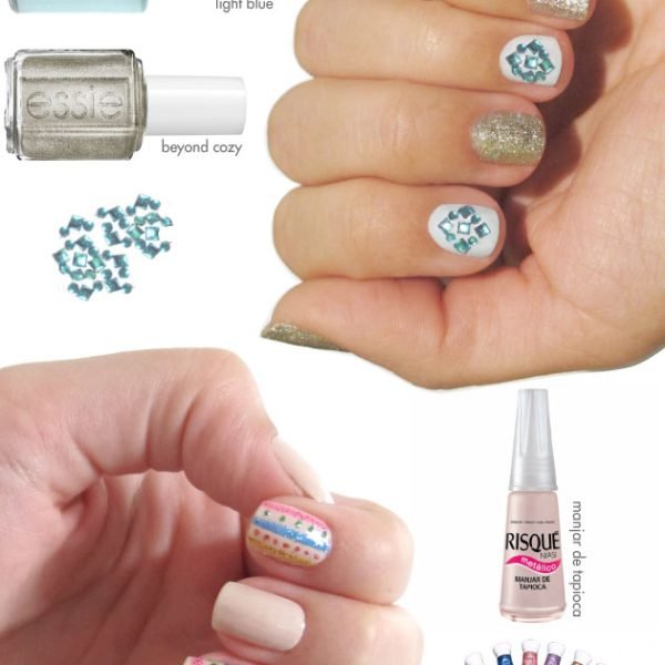 unhas-de-segunda-unhas-diferentes-e-nail-art-cristais-glitter-essie-gap-esmalte-esmaltes-nail-art-china-manjar-de-tapioca-risque-nude-azul-
